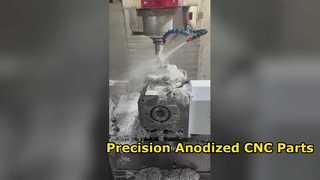 CNC-bewerking van geanodiseerde delen