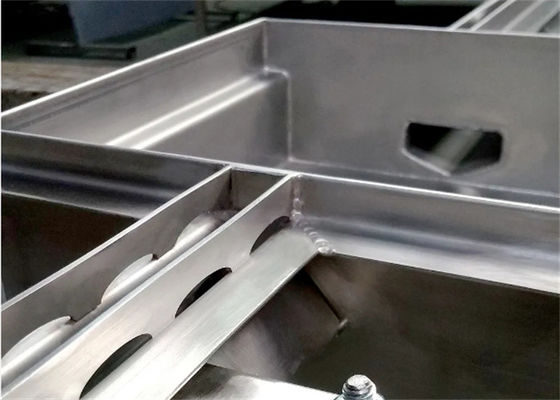 kwaliteit  Custom Sheet Metal Welding Aluminum Parts Small AISI Standard fabriek