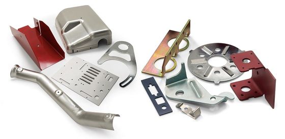 Gestempelde aluminium onderdelen Nauwkeurige aangepaste plaatwerkproductie Stempelcomponentendiensten