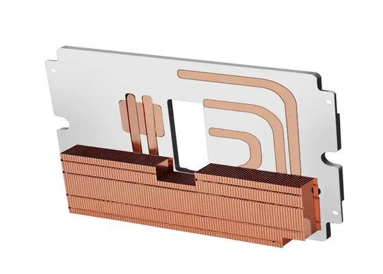 Standaard aangepaste aluminium extrusieprofielen geanodiseerd met kopermateriaal