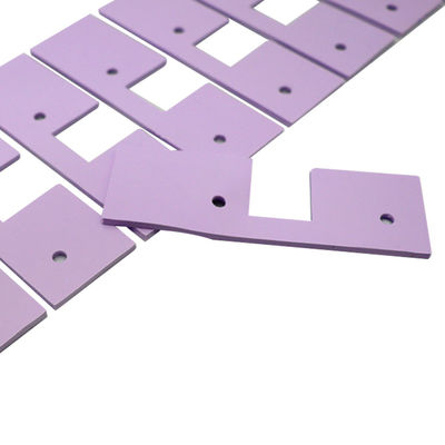 Industriële elektronica Warmteisolatie Silicone Cpu Pad 0,5 mm-15 mm Dikte