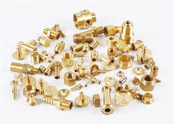 Goud Messing Draaiing Component Automotive hoge precisie draaide onderdelen