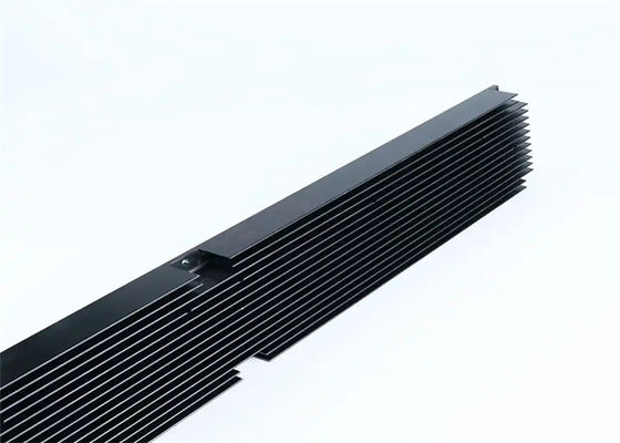 Zwarte CNC-bewerkingsoppervlakte Afwerking nauwkeurig met aangepaste coating