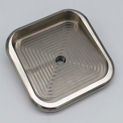 Roestvrij staal 1.4301 / 304 CNC-freesonderdelen 88.5x27.8x88.5 voor precisiebewerking