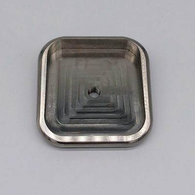 Roestvrij staal 1.4301 / 304 CNC-freesonderdelen 88.5x27.8x88.5 voor precisiebewerking