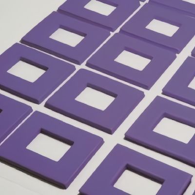 Thermisch geleidende grijs hoge temperatuur siliconen rubber pad met 0,3 mm tot 15 mm monsters beschikbaar