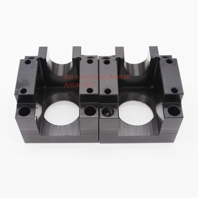 Custom CNC bewerkingsonderdelen professionele hoge precisie met geanodiseerd poeder spuitoppervlak