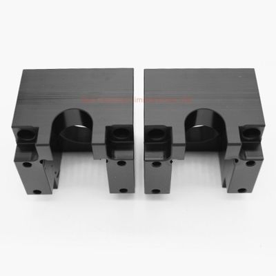 Custom CNC bewerkingsonderdelen professionele hoge precisie met geanodiseerd poeder spuitoppervlak