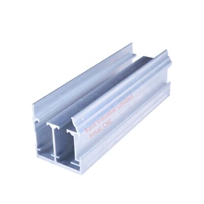 Zandblaasde afwerking Custom Extrusions Duurzame rolverzamelingen Aluminium Extrusion profielen Componenten