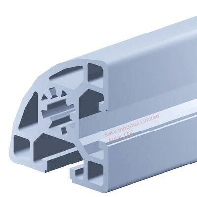 Precisie Aluminium Extrusie Profielen met Houtkleur Afwerking en OEM & ODM Maatwerk voor Industriële Toepassingen