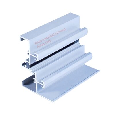 Precision Aluminium Extrusion Profiles Hout Kleur Afwerking Aanpassing Industriële toepassingen