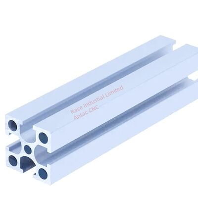 Gestraald afgewerkte aluminium extrusieprofielen met aangepaste afmetingen en gratis monsters voor architectonisch en industrieel gebruik